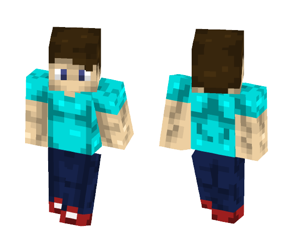 Steve - Male Minecraft Skins - image 1