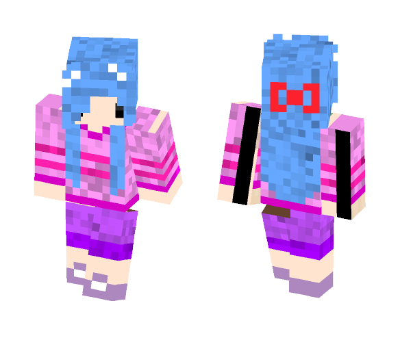 Chibi Girl - Girl Minecraft Skins - image 1