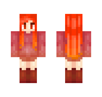 Firefox hooman .3. - Female Minecraft Skins - image 2