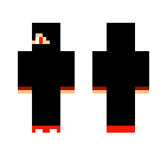 Red and Black Human