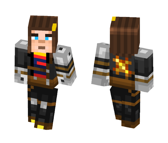 Maya | Blaze Rod - Female Minecraft Skins - image 1