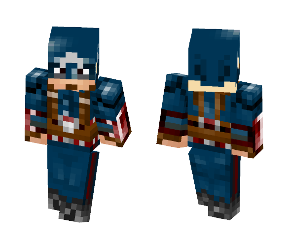 Download Free captain america (civil war) Skin for Minecraft image 1 captain america (civil war) - Comics Minecraft Skins - image 1