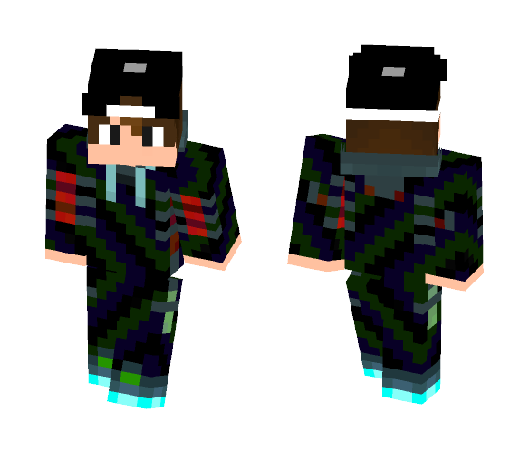 Modern Patterned Guy - Male Minecraft Skins - image 1