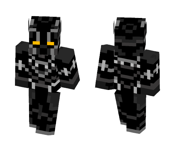 Black Panther: Civil War - Black Panther Minecraft Skins - image 1