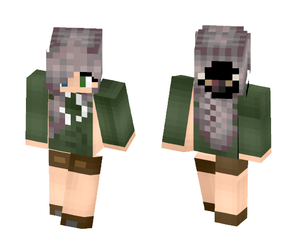 Download Free Casual girl Skin for Minecraft image 1 Casual girl - Girl Minecraft Skins - image 1