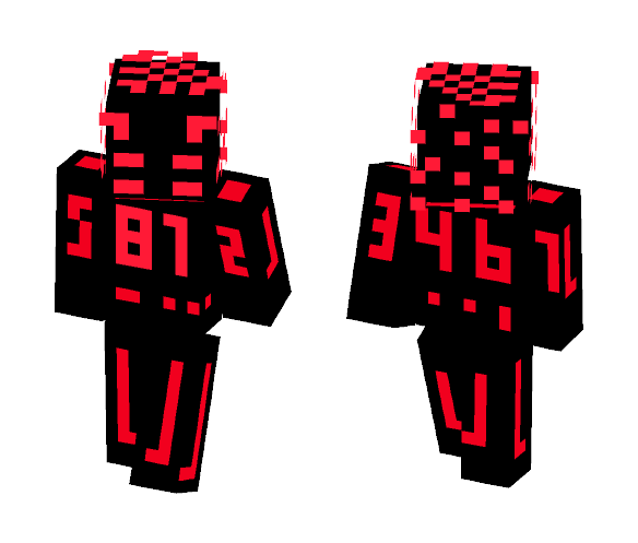 Download Free InternetBadcode=error =3467 Skin for Minecraft image 1 InternetBadcode=error =3467 - Comics Minecraft Skins - image 1