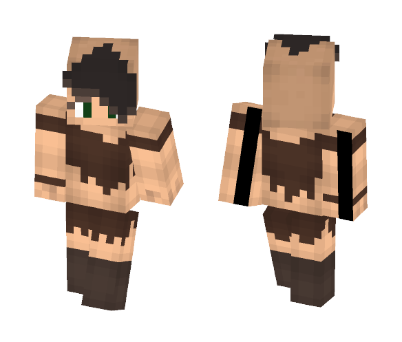 Punk Cave Girl - Girl Minecraft Skins - image 1