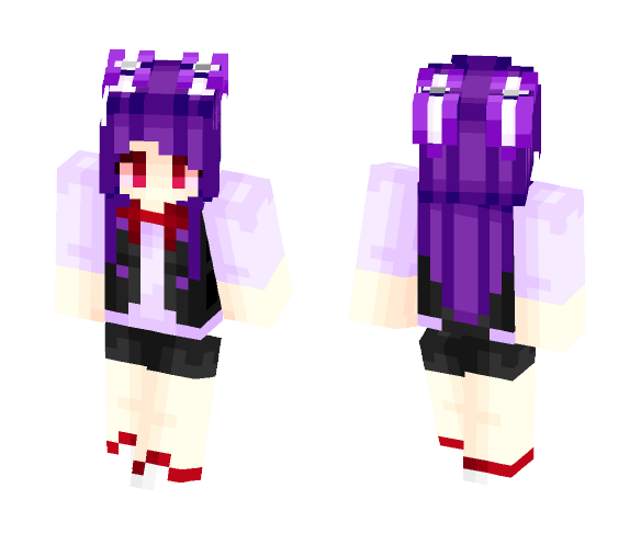 Download Free Bonnie (Girl, Human) ~ Fnaf Skin for Minecraft image 1 Bonnie (Girl, Human) ~ Fnaf - Female Minecraft Skins - image 1
