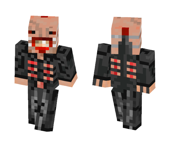 Chatterer Cenobite from Hellraiser - Male Minecraft Skins - image 1