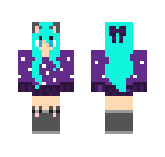 fluffy kitty - Female Minecraft Skins - image 2