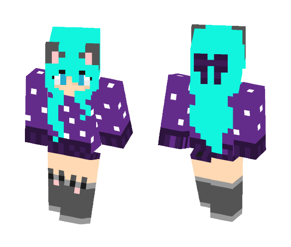 fluffy kitty - Female Minecraft Skins - image 1