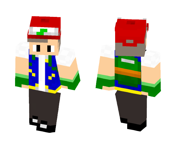 PAKEMON TRAINER! - Male Minecraft Skins - image 1