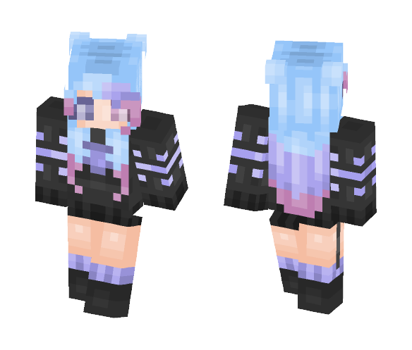 Download Free ♥Molly♥ Pastel Goth Skin for Minecraft image 1 ♥Molly♥ Pastel Goth - Female Minecraft Skins - image 1
