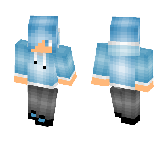 Download Free Cool Hoodie boy Skin for Minecraft image 1 Cool Hoodie boy - Boy Minecraft Skins - image 1