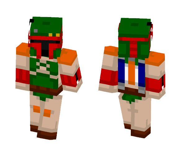 Download Free Boba Fett (Online Persona Contest) Skin for Minecraft image 1 Boba Fett (Online Persona Contest) - Male Minecraft Skins - image 1