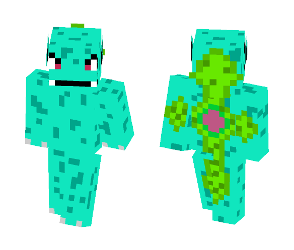 #002 Ivysaur - Interchangeable Minecraft Skins - image 1