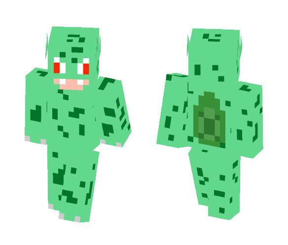 #001 Bulbasaur - Interchangeable Minecraft Skins - image 1