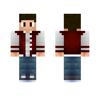 Alex Red Collage Jacket