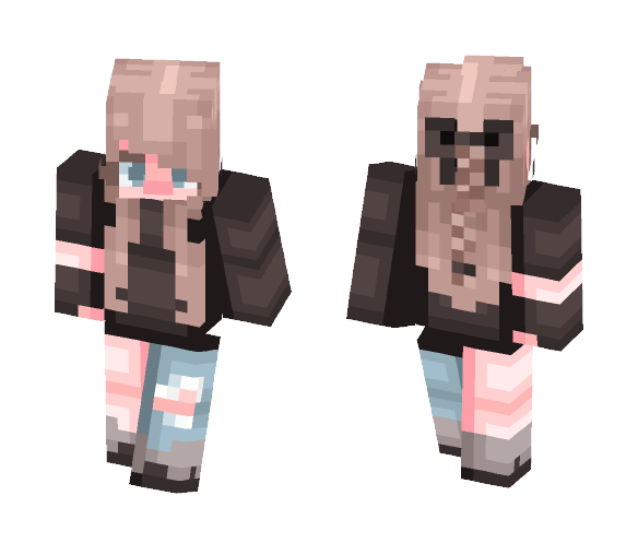 cobwebs & flies - Female Minecraft Skins - image 1