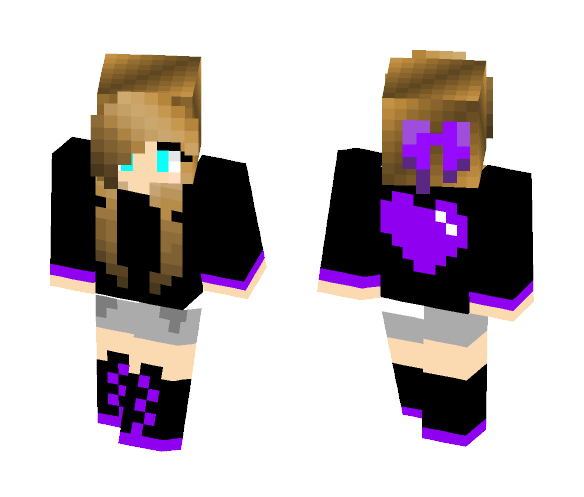 PURPLELICIOUS - Female Minecraft Skins - image 1