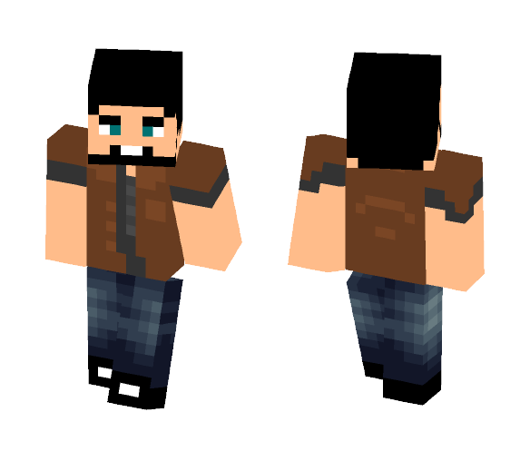 Atoq Navarro - Uncharted - Male Minecraft Skins - image 1