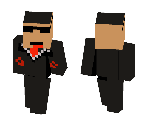 guy got shot - Male Minecraft Skins - image 1