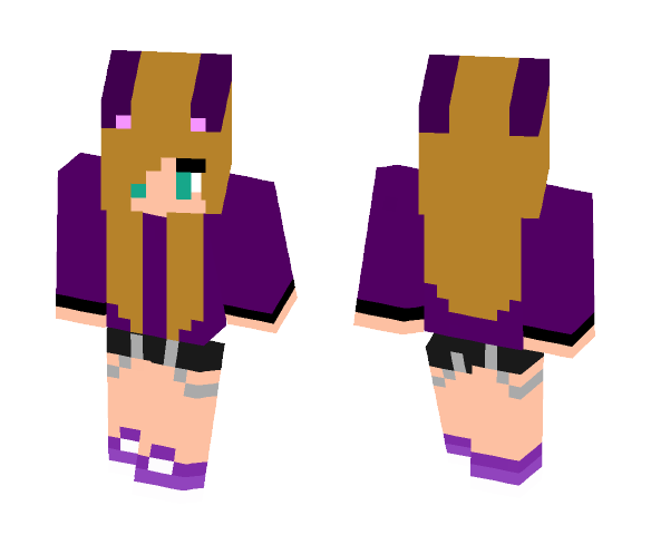 Cat Girl - Cat Minecraft Skins - image 1