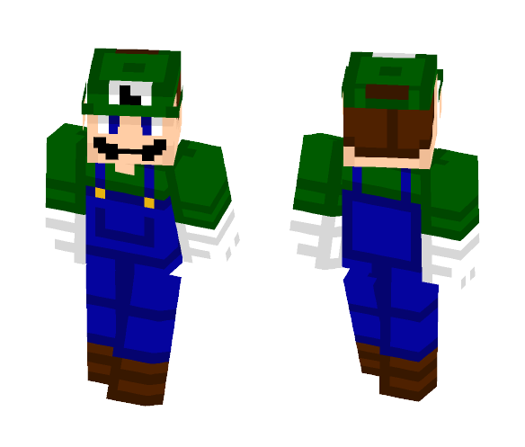 Luigi - Male Minecraft Skins - image 1