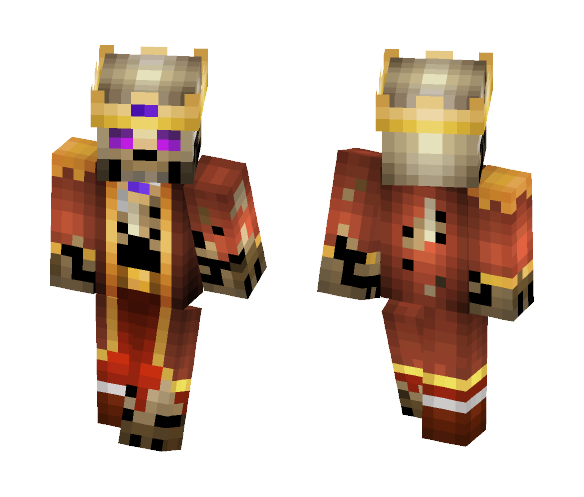 ☠ The Undead King ☠ - Male Minecraft Skins - image 1