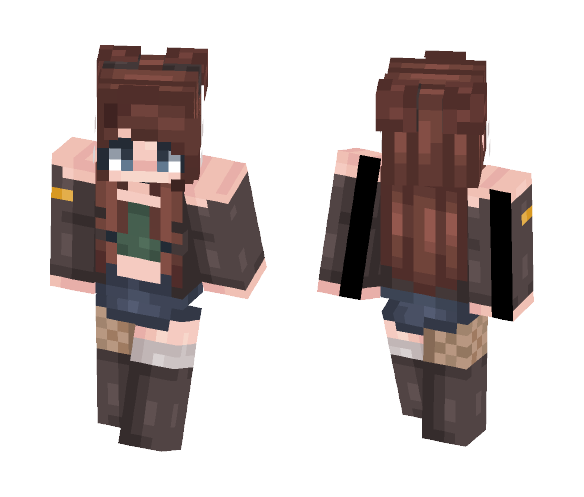 ???? | stomach it - oc - Female Minecraft Skins - image 1