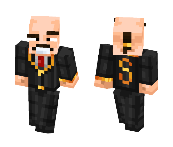♠Chinese Casino Owner ♠ - Male Minecraft Skins - image 1