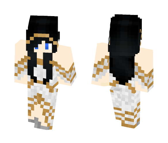 White Wedding Gown - Female Minecraft Skins - image 1
