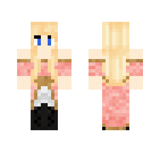 Noble Girl Pink Gown