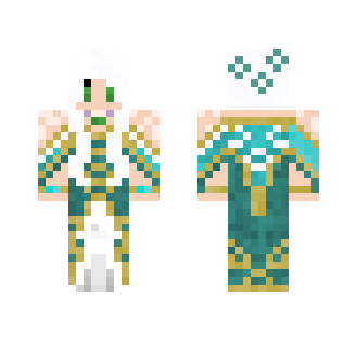 Winter Festival Gown - Female Minecraft Skins - image 2