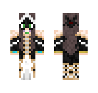 Skeleton Masquerade Gown - Female Minecraft Skins - image 2