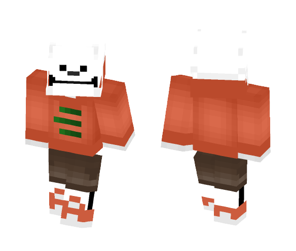 CPAU Underswap Papyrus - Male Minecraft Skins - image 1
