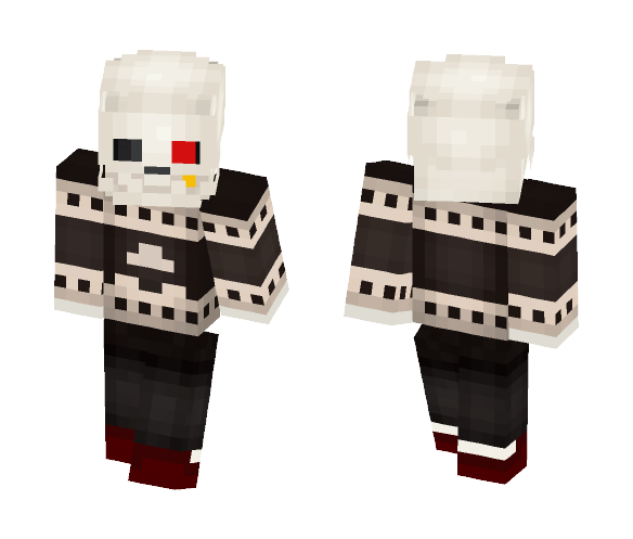 CPAU Underfell Sans - Male Minecraft Skins - image 1