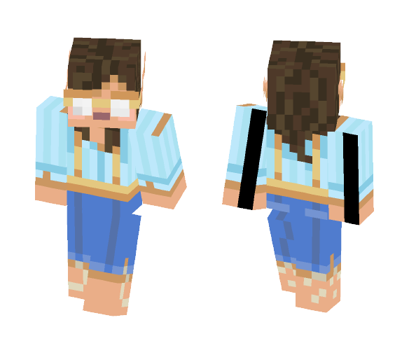 Elf in Glasses (2) - Female Minecraft Skins - image 1