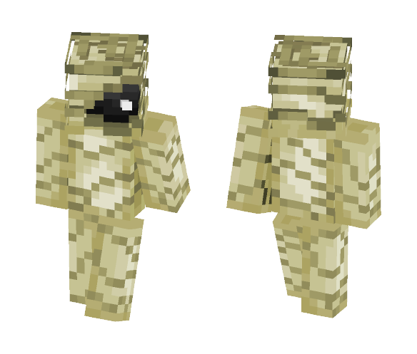 Download Free Mummy Skin for Minecraft image 1 Mummy - Other Minecraft Skins - image 1