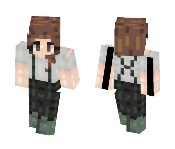 Genos OC Fanskin and Shading Test! - Female Minecraft Skins - image 1