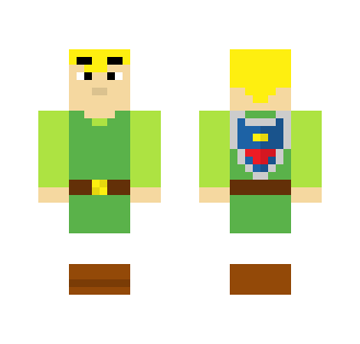 Toon Link (Wind Waker) - Male Minecraft Skins - image 2