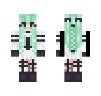 〚ᵏᵃˢˢᶤᵉ〛~ Pastel Mint - Female Minecraft Skins - image 2