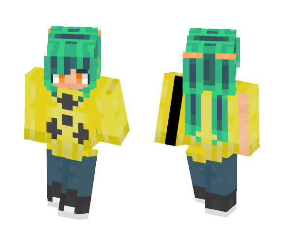 Radioactive| diff version in desc. - Female Minecraft Skins - image 1