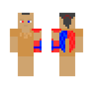 Red-Blue Angel - Male Minecraft Skins - image 2