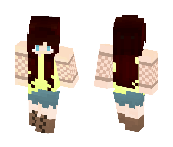 Download Free ☆ Summer ☆ Skin for Minecraft image 1 ☆ Summer ☆ - Female Minecraft Skins - image 1