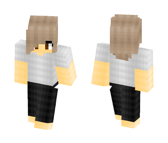 Download Free A Familiar Face Skin for Minecraft image 1 A Familiar Face - Female Minecraft Skins - image 1