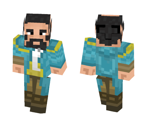 Kunkka (Dota 2) - Male Minecraft Skins - image 1