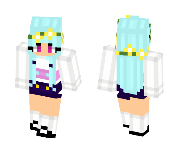 Undertale ŌC for my friend - Female Minecraft Skins - image 1