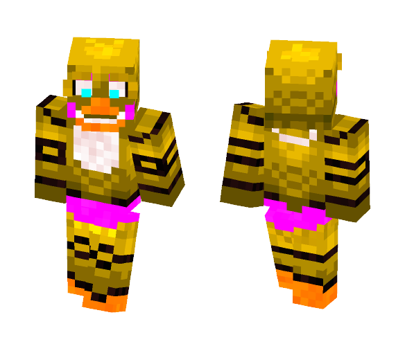 FNAF 2 - Toy Chica - Female Minecraft Skins - image 1