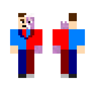 heaven and hell 2 face - Male Minecraft Skins - image 2